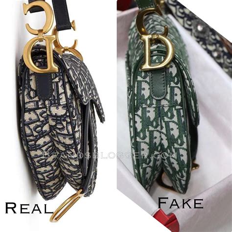 authentic vs fake dior saddle bag|authentic christian dior saddle bag.